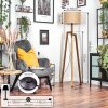 Soungou Staande lamp Natuurlijke kleuren, Zwart, 1-licht