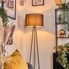 Soungou Staande lamp Zwart, 1-licht