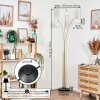 Bassagoda Staande lamp Messing, Zwart, 3-lichts