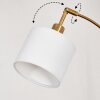 Bassagoda Staande lamp Messing, Zwart, 3-lichts