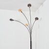 Nikkala Staande lamp Chroom, Zwart, 5-lichts