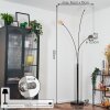 Nikkala Staande lamp Chroom, Zwart, 3-lichts