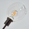 Nikkala Staande lamp Chroom, Zwart, 3-lichts