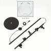 Koyoto Staande lamp 31 cm Duidelijk, 5-lichts