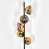 Koyoto Staande lamp 31 cm Goud, Duidelijk, 5-lichts