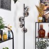 Koyoto Staande lamp 31 cm Chroom, Duidelijk, Rookkleurig, 5-lichts