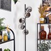 Koyoto Staande lamp 31 cm Chroom, Rookkleurig, 5-lichts