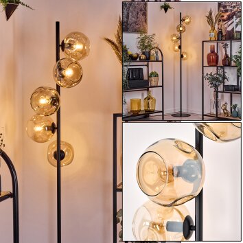 Ripoll Staande lamp Amber, 5-lichts Ripoll Staande lamp Amber, 5-lichts