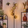 Ripoll Staande lamp Goud, Duidelijk, 5-lichts