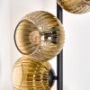 Koyoto Staande lamp 31 cm Goud, Duidelijk, 5-lichts