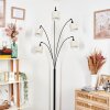 Bassagoda Staande lamp Zwart, 5-lichts