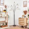 Bassagoda Staande lamp Zwart, 5-lichts