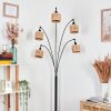 Granja Staande lamp Zwart, 5-lichts