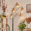Granja Staande lamp Zwart, 5-lichts