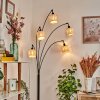 Cavaca Staande lamp Zwart, 5-lichts