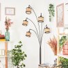 Ramila Staande lamp Chroom, Zwart, 5-lichts