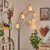 Cavaca Staande lamp Nikkel mat, Zwart, 5-lichts