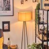 Soungou Staande lamp Zwart, 1-licht