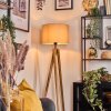 Soungou Staande lamp Natuurlijke kleuren, Zwart, 1-licht