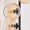 Koyoto Staande lamp 31 cm Amber, Duidelijk, 5-lichts