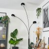 Nikkala Staande lamp Chroom, Zwart, 3-lichts