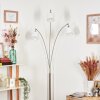 Bassagoda Staande lamp Nikkel mat, Zwart, 3-lichts