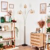 Sabadim Staande lamp Nikkel mat, Zwart, 3-lichts