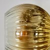 Ripoll Kogellampje, Wandlamp Goud, Zwart, 3-lichts