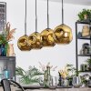 Ripoll Hanglamp, Kogellampje, Hanglamp Goud, 4-lichts