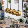 Ripoll Hanglamp, Kogellampje, Hanglamp Goud, 4-lichts