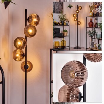 Koyoto Staande lamp 31 cm Koperkleurig, 5-lichts