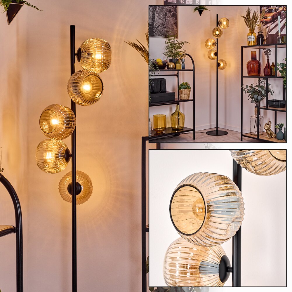 Ripoll Staande lamp Amber, 5-lichts main product photo