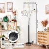 Bassagoda Staande lamp Zwart, 3-lichts