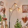 Barcos Staande lamp Zwart, 3-lichts