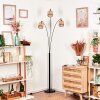 Barcos Staande lamp Zwart, 3-lichts
