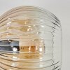 Ripoll Kogellampje, Wandlamp Goud, Zwart, 3-lichts