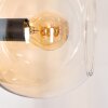 Koyoto Staande lamp Amber, Duidelijk, 5-lichts