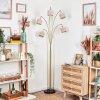 Bassagoda Staande lamp Messing, Zwart, 5-lichts