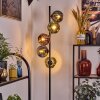 Ripoll Staande lamp Blauw, Groen, Koperkleurig, 5-lichts