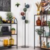 Ripoll Staande lamp Blauw, Groen, Koperkleurig, 5-lichts