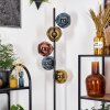 Ripoll Staande lamp Blauw, Goud, Koperkleurig, 5-lichts