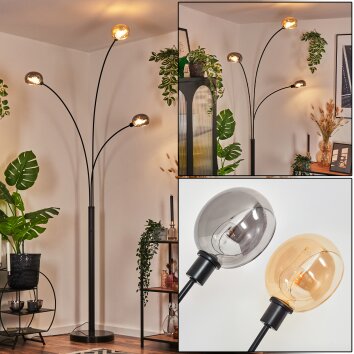 Nikkala Staande lamp Zwart, 3-lichts
