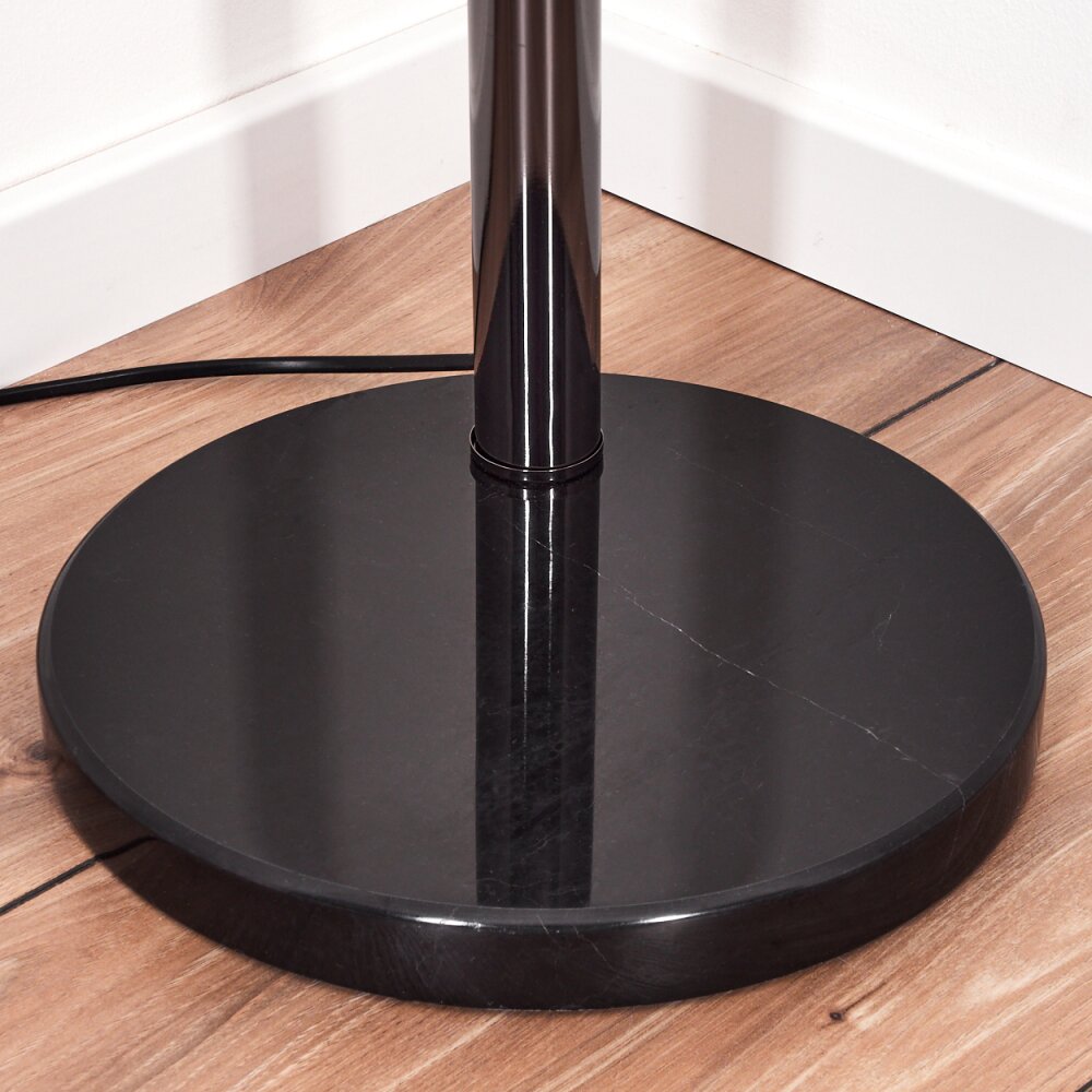 Lindberg Staande lamp Chroom, Zwart, 3-lichts