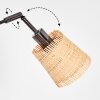Lindberg Staande lamp Chroom, Zwart, 3-lichts