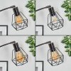 Yaak Staande lamp Chroom, Zwart, 3-lichts