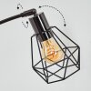 Yaak Staande lamp Chroom, Zwart, 3-lichts