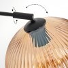 Koyoto Staande lamp, Booglampen Zwart, 1-licht