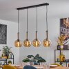 Tador Hanglamp, Kogellampje, Hanglamp Zwart, 4-lichts