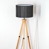Soungou Staande lamp Natuurlijke kleuren, Zwart, 1-licht