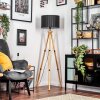 Soungou Staande lamp Natuurlijke kleuren, Zwart, 1-licht